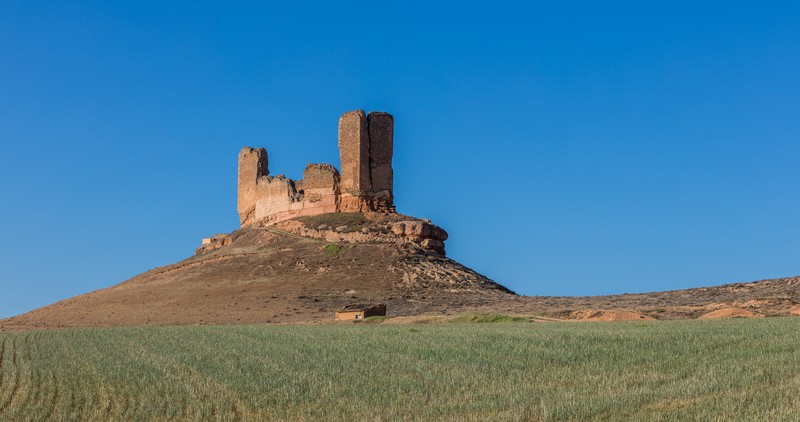 castle, landscape, ruins, abandoned