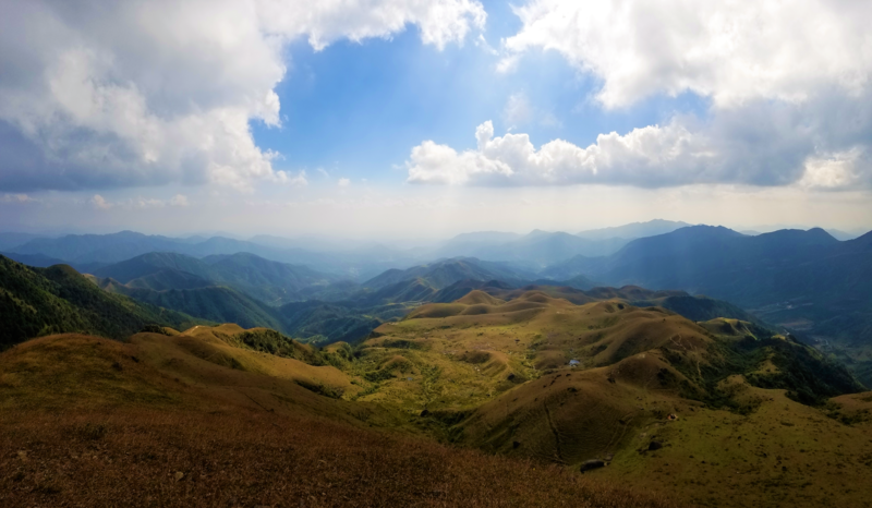landscape, mountain top, nature, mountains, sky, clouds