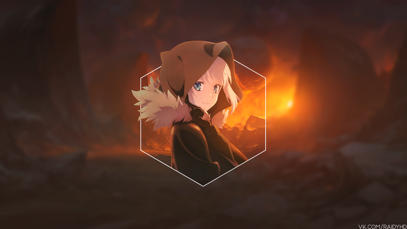 anime, anime girls, picture-in-picture