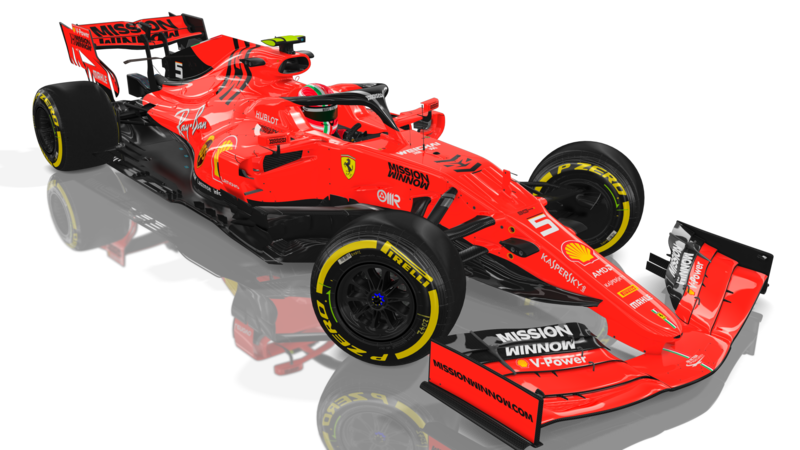 Assetto Corsa, race cars, vehicle, red cars, reflection, graphic design, Ferrari
