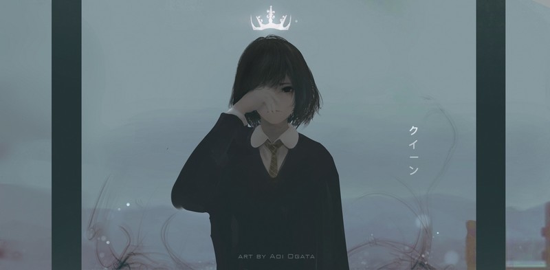 anime girls, anime, original characters, Aoi Ogata