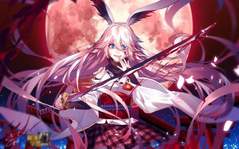 Honkai Impact, Honkai Impact 3rd, blue eyes, fantasy girl, anime girls, anime, long hair, weapon