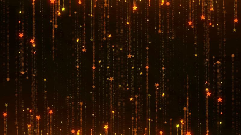 stars, pattern, falling, stargazing, glowing, festive, new year mood, 4k