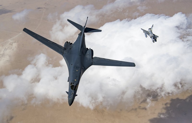 aircraft, military aircraft, military, vehicle, Bomber, Mirage 2000, Rockwell B-1 Lancer