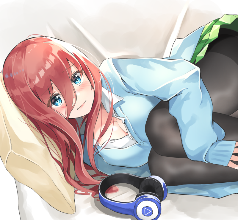 anime girls, anime, 5-toubun no Hanayome, purumi, big boobs