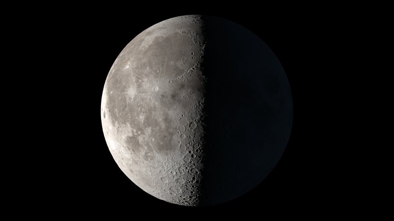 moon phases, Moon, space