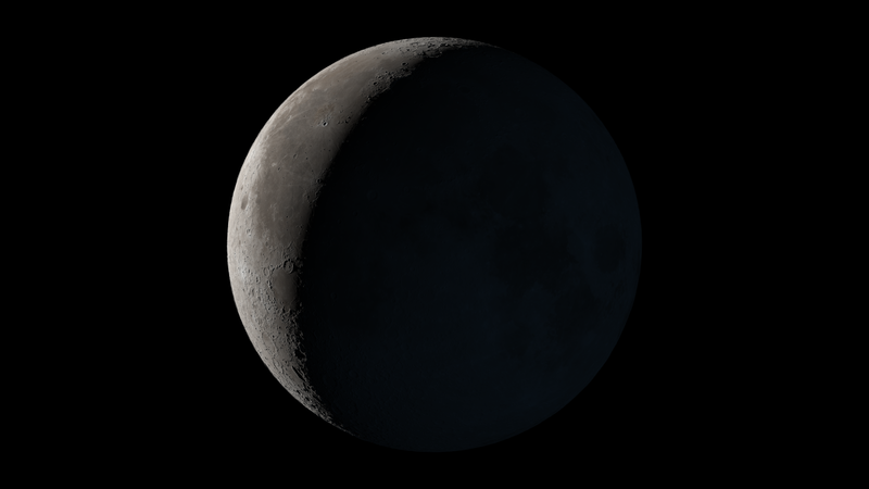moon phases, Moon, space