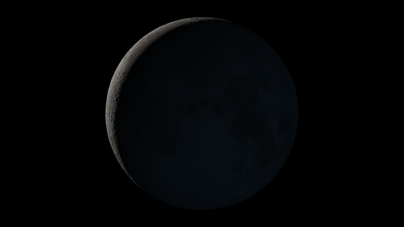 moon phases, Moon, space