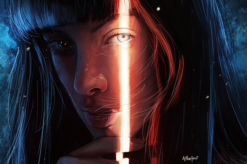fantasy girl, fantasy art, face, women, artwork