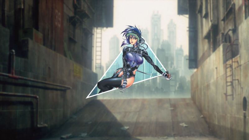 Ghost in the Shell, Motoko Kusanagi, piture in picture, picture-in-picture