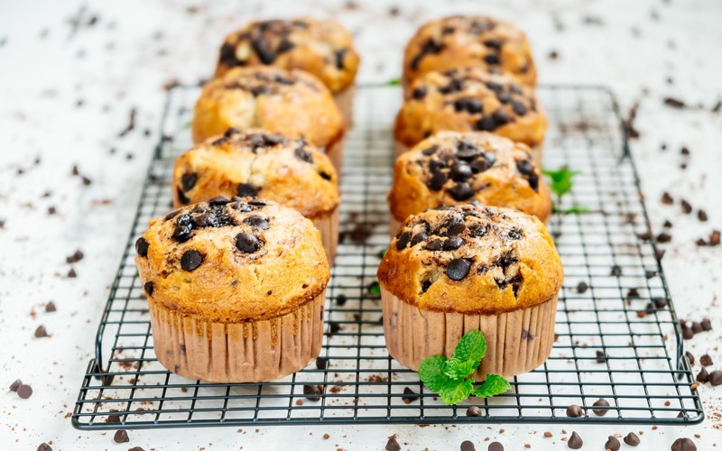 food, sweets, muffins, bright