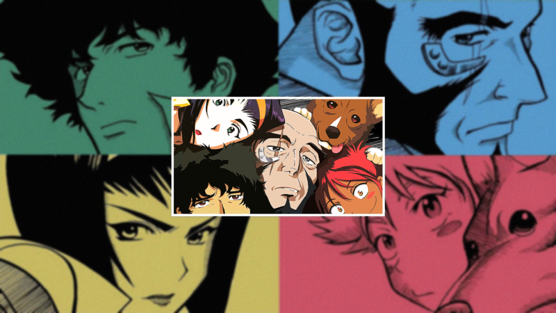 Cowboy Bebop, Spike Spiegel, Faye Valentine, picture-in-picture, piture in picture