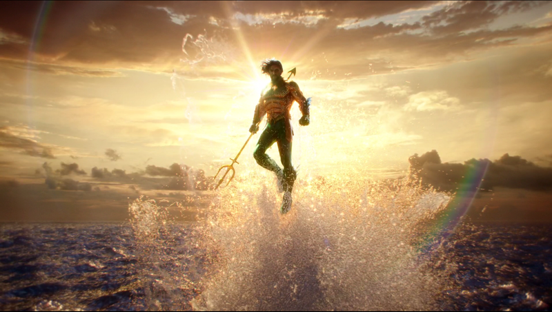 Aquaman, Jason Momoa, DC Comics, Movie Screenshots, movie characters, movies, sky, sea, water