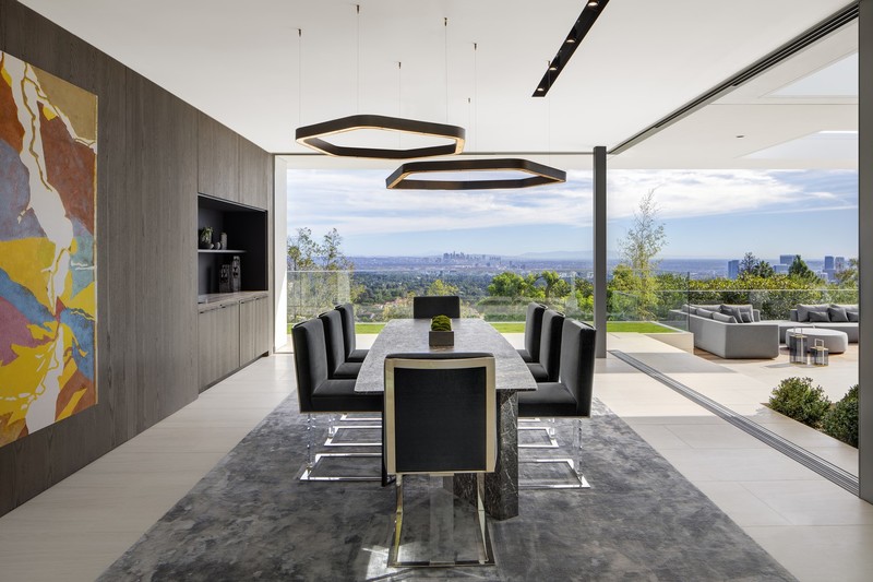 chair, modern, table, room, window, interior, interior design