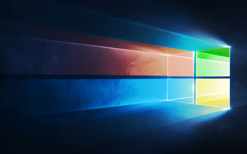 Windows 10, logo, colorful