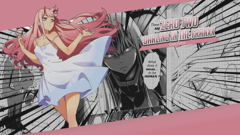 Darling in the FranXX, Zero Two (Darling in the FranXX), anime girls, anime