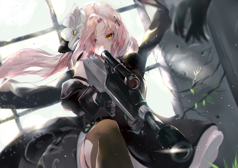 anime girls, anime, Girls Frontline, doodle, Vardan