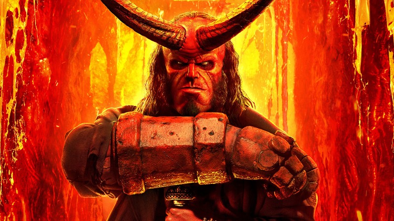 Hellboy, movie characters, comic books, horns