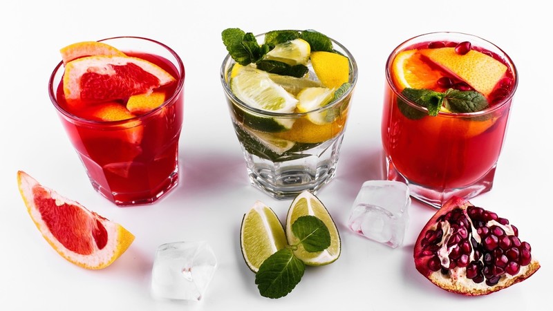 alcohol, drink, fruit, food, drinking glass, beverages