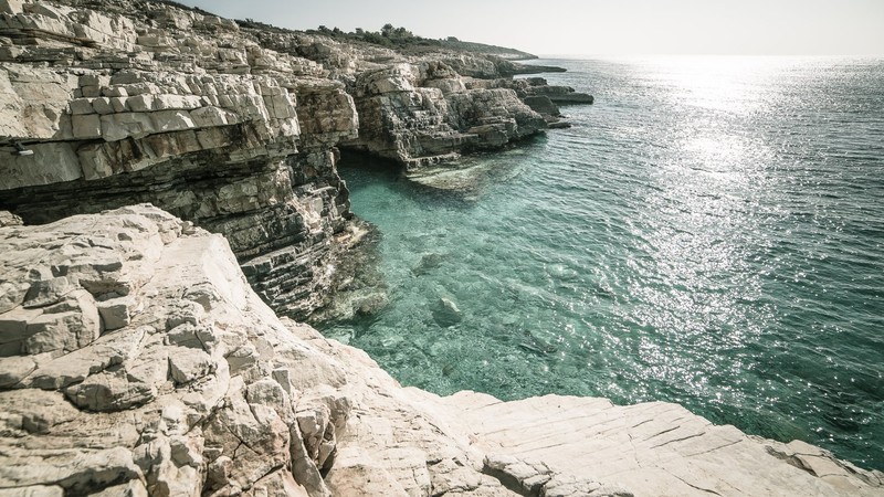 nature, water, coast, cliff, sea, landscape, rocks