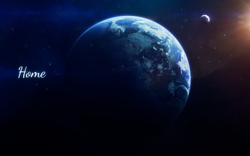 Earth, planet, space, space art, Vadim Sadovski