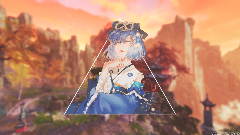anime, anime girls, picture-in-picture