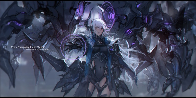 anime girls, anime, Pixiv Fantasia, fantasy girl, swd3e2