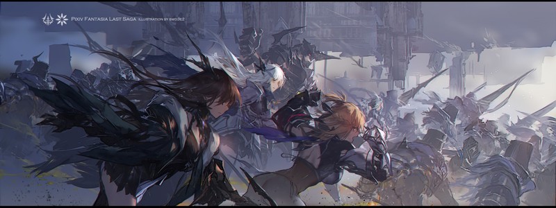 anime girls, anime, Pixiv Fantasia, fantasy girl, swd3e2