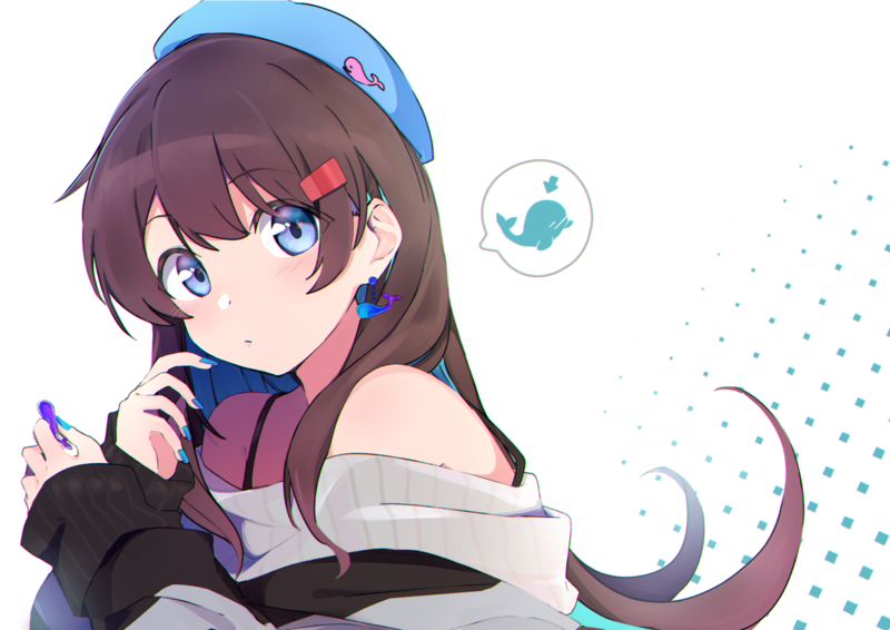 anime, simple background, original characters, femboy