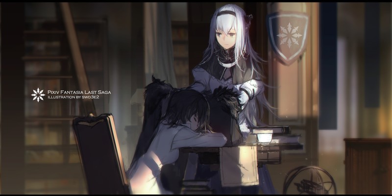 anime girls, anime, Pixiv Fantasia, fantasy girl, swd3e2