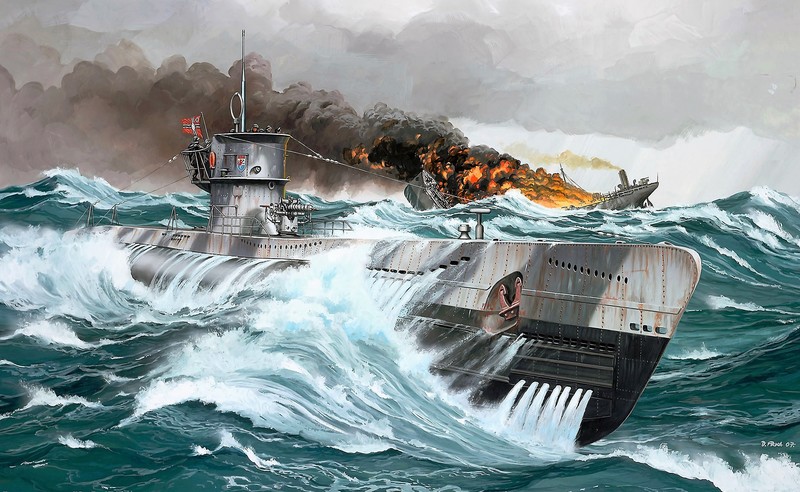 military, vehicle, war, submarine, artwork, sea
