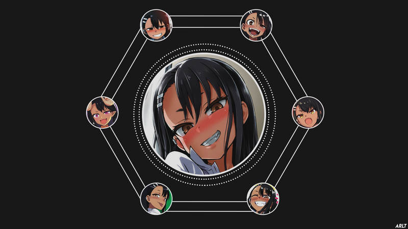 simple background, manga, anime girls