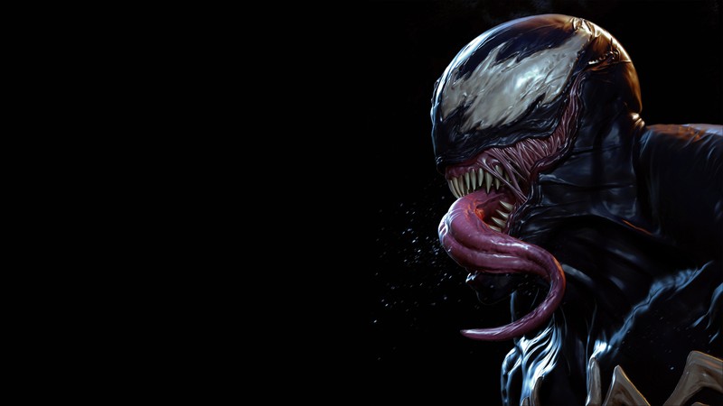 Marvel Comics, Venom, artwork, creature