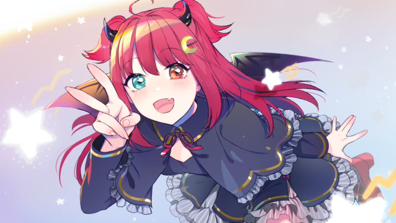 anime girls, anime, Nijisanji, yu-ra, Yuzuki Roa, Virtual Youtuber