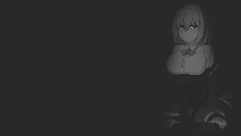 anime, anime girls, night, illustration, Shinjou Akane, Akane Shinjou, dark background, boobs, selective coloring, uniform, Fate/Grand Order