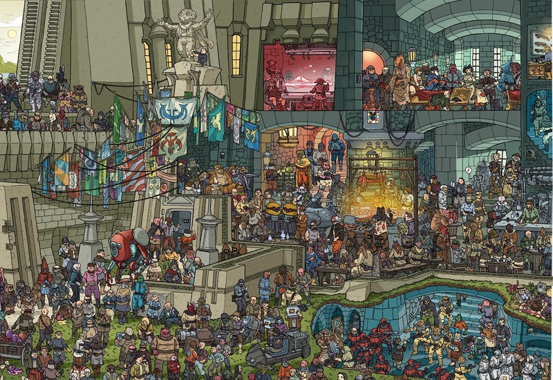 Star Wars, artwork, science fiction