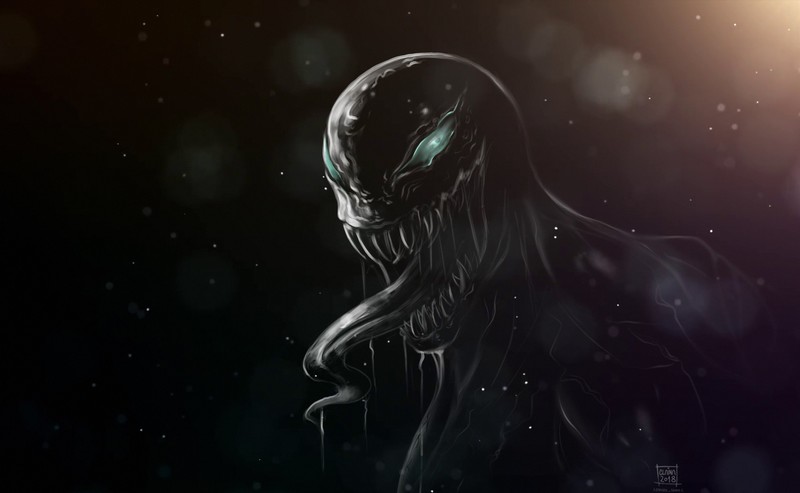 Venom, artwork, creature