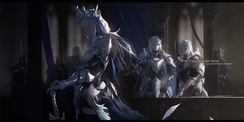 anime girls, anime, Pixiv Fantasia, fantasy art, swd3e2