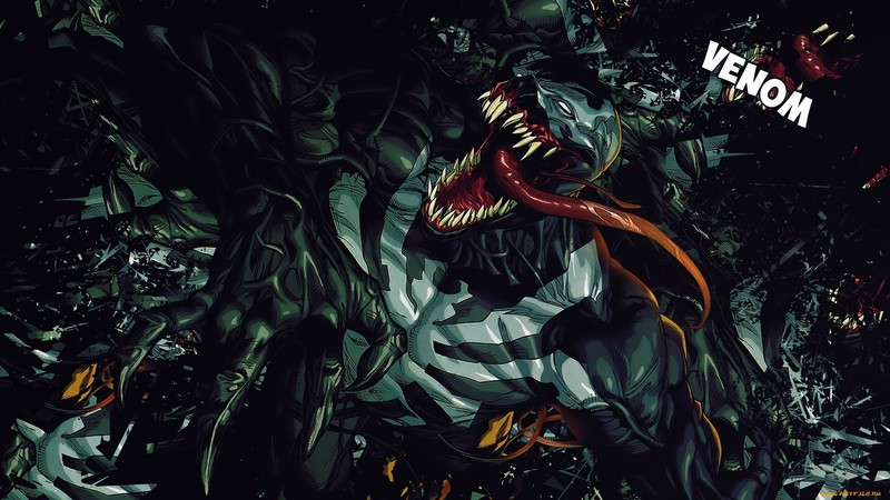 Venom, creature, artwork