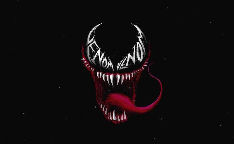 simple background, artwork, Venom
