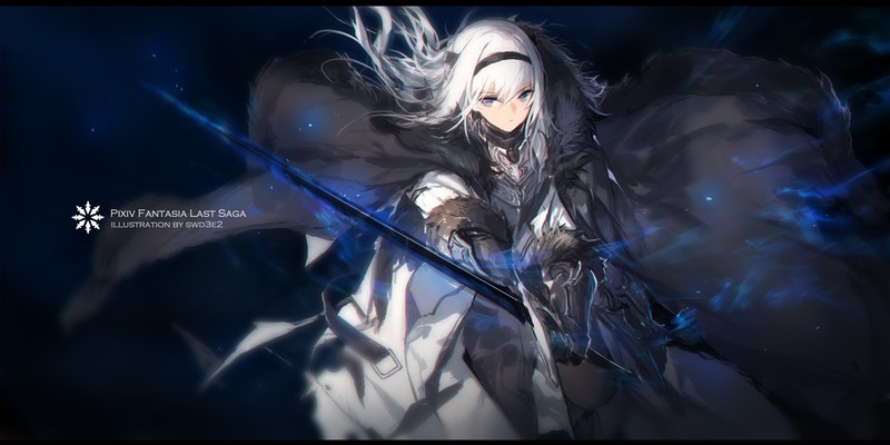 anime girls, anime, Pixiv Fantasia, doodle, swd3e2