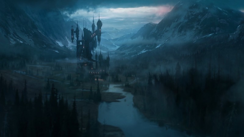 Castlevania, fantasy art, landscape, artwork, digital