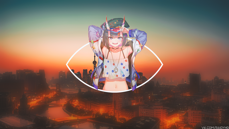 anime, anime girls, picture-in-picture