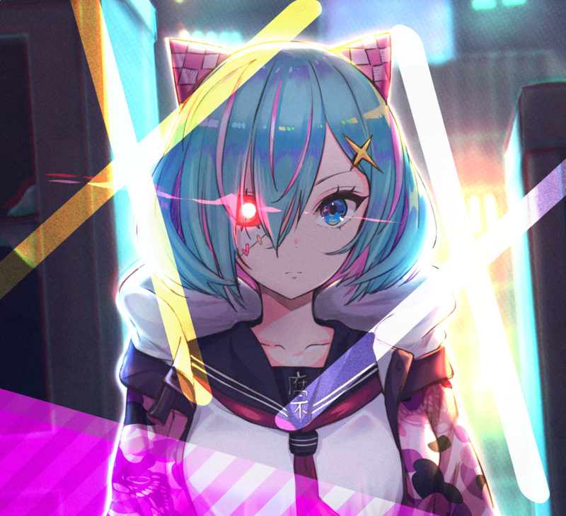 anime girls, anime, original characters, undead, MappaNinatta
