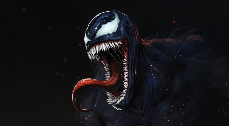 Venom, artwork, creature