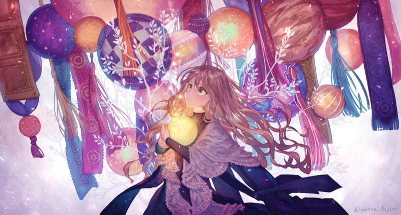 anime, anime girls, original characters, Nanna Fujimi