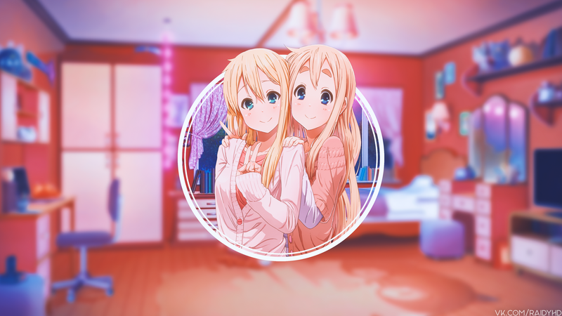 anime, anime girls, picture-in-picture, Kotobuki Tsumugi