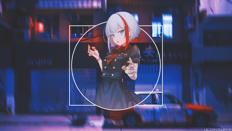 anime, anime girls, picture-in-picture, Admiral Graf Spee (Azur Lane), Azur Lane