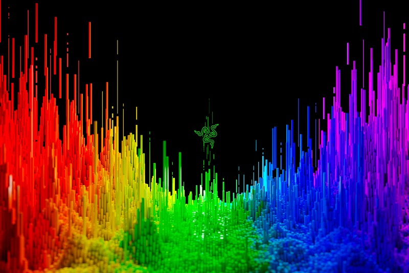 Razer, Razer Inc., colorful, render, digital art