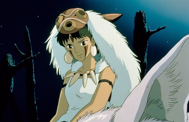 Princess Mononoke, Studio Ghibli, anime girls